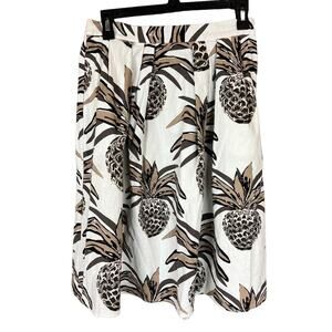 NEW YORK & COMPANY Eva Mendes Pineapple Skirt